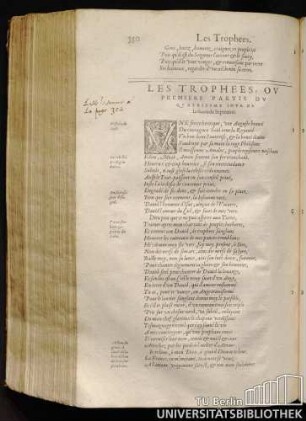 Les Trophees, Ou Premiere Partie Du Quatriesme Iour De la seconde Sepmaine.