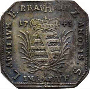 Münze / Notgeld, 1/4 Taler?, 1743