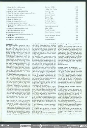 Konferenz „Design für Behinderte“ : Informationen Berichte