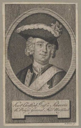 Bildnis des Kurt Christoph Graf v. Schwerin