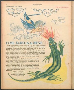 El milagro de la nieve : Cuento para los niños