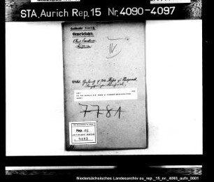 Der dem Gastwirt E.M. Hesse in Visquard gestattete Kramhandel