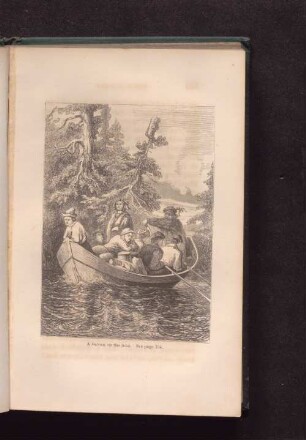 A beateau on the lake.