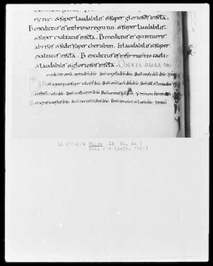 Epistolar — Initiale B, Folio 21verso