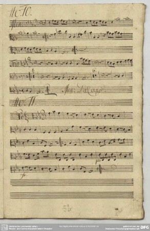 10. Anonymus, Menuette, Es-Dur