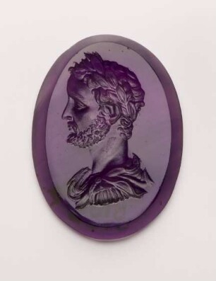 Intaglio mit dem Porträt des Antoninus Pius, vor 1791