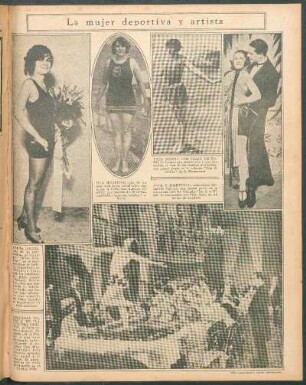 La mujer deportiva y artista [Fotografías]
