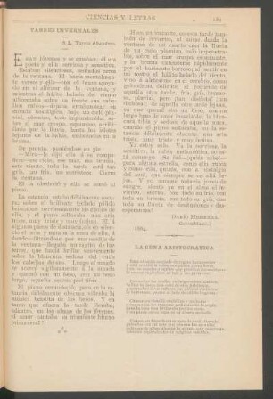 La cena aristocrática : [Poesía]