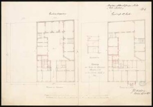 Wohnhaus Gebr. Micheli, Berlin-Mitte: Nr. 14: Grundriss EG und 1.OG