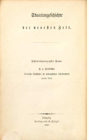 Deutsche Geschichte im neunzehnten Jahrhundert, 5. Bis zur März-Revolution