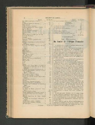 Le Bulletin Du Comité de l'Afrique Francaise.