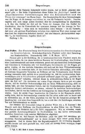 586-592, V. Besprechungen