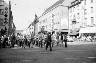 Freiburg: Kapelle St. Georgen; im Umzug; Kaiserstraße