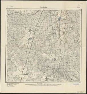 Meßtischblatt 2172 : Stackelitz, 1919 : Stackelitz. - Aufn. 1900, Nachtr. 1919. - 1:25000. - [Berlin]: Reichsamt für Landesaufnahme, 1919. - 1 Kt.