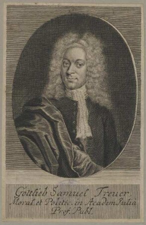 Bildnis des Gottlieb Samuel Treuer