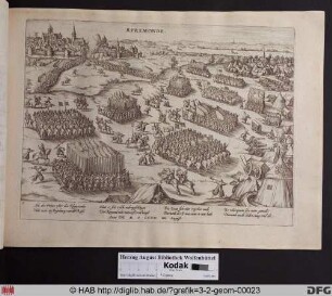 Eroberung der Stadt Roermond, 4. August 1572.