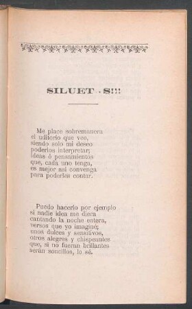 Siluetas!!!