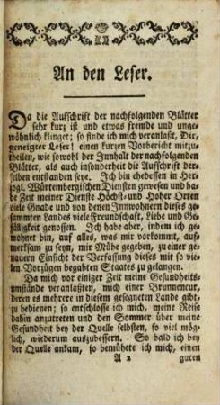 Der Würtembergische Solon : Wahlspruch desselben: Respice finem