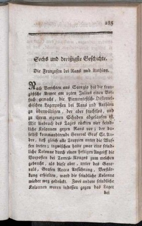 Sechs und dreißigste Geschichte - Sieben und dreißigste Geschichte