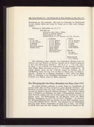 Der Übergang über die Düna, Einnahme von Riga - September 1917