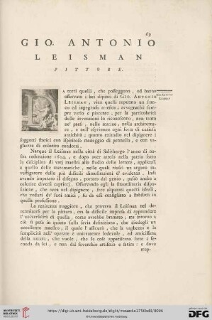 Gio. Antonio Leisman
