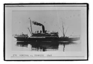 Admiral von Tirpitz (1905), Hapag.- Hamburg-Amerikanische Packetfahrt-Actien-Gesellschaft, Hamburg
