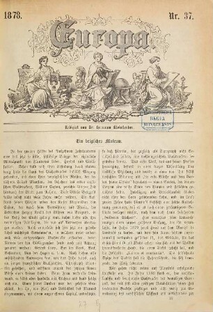 Europa : Chronik der gebildeten Welt. 1878,[2]