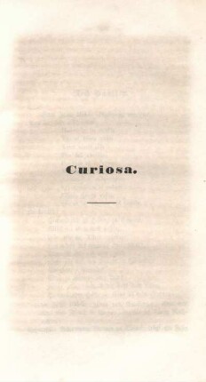 Curiosa.