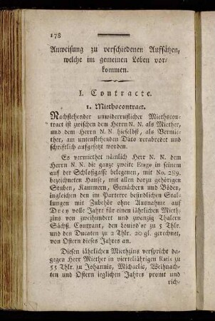 Anweisung zu verschiedenen Aufsätzen, welche im gemeinen Leben vorkommen.