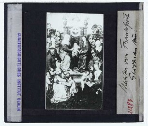 Der Meister von Frankfurt, Annenaltar : Mitteltafel