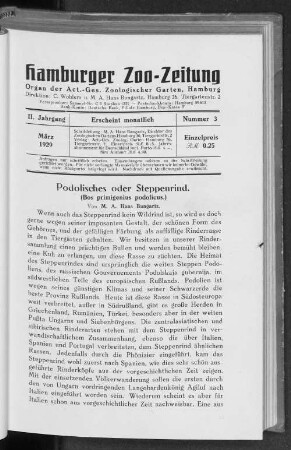 Nummer 3 : März 1929