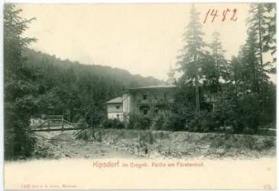 Kipsdorf. Partie am Fürstenhof