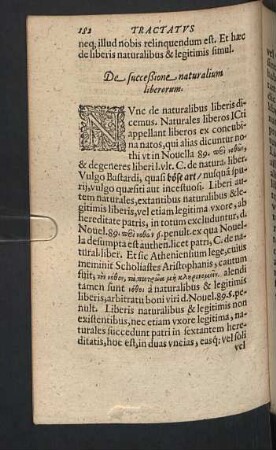De succeßione naturalium liberorum.