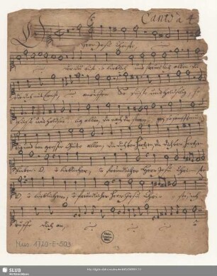 Canto [O Herr Jesu Christe]