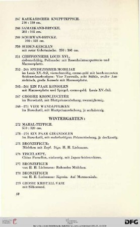 Wintergarten (Nr. 272-329)