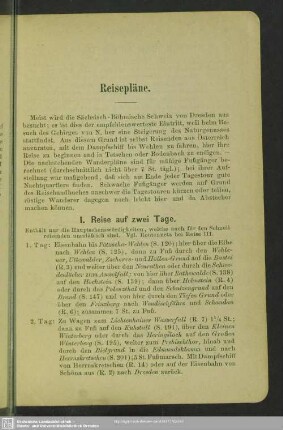Reisepläne