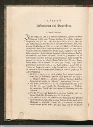 5. Reformation und Bauernkrieg
