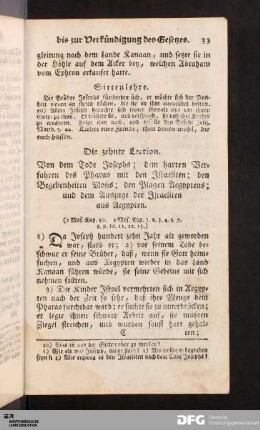 Die zehnte Lection.