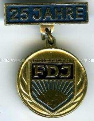 FDJ (Freie Deutsche Jugend), 25 Jahre