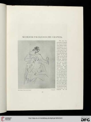 Moderne französische Graphik