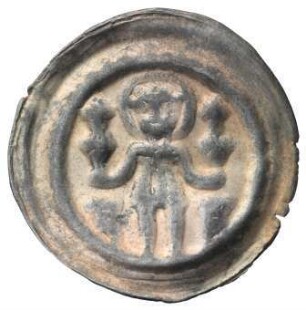 Fundmünze, Brakteat, 1254 - 1295