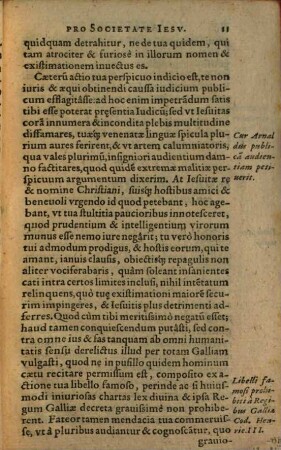 Apologia Francisci Montani pro Societate Iesv in Gallia Contra Antonii Arnaldi Advocati Parisiensis Philippicam : Ex Gallico in Latinum translata ; Accesit Appendix ex Historia de facto Ioannis Schattelij studiosi Parisiensis