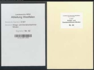 Verschiedene statistische Nachrichten über die Provinzen Minden, Ravensberg, Tecklenburg und Lingen