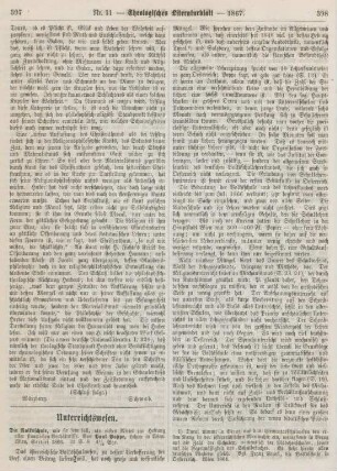397-399 Unterrichtswesen