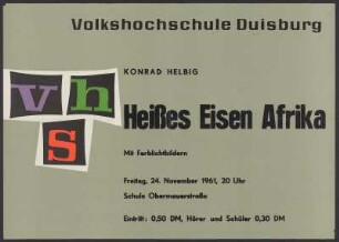 Heißes Eisen Afrika