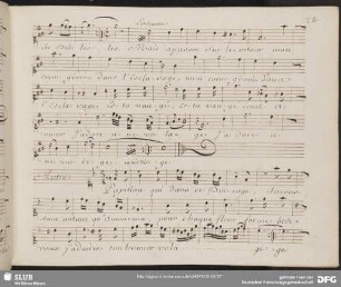 [12.] Anonymus: Papillon qui dans ce bocage