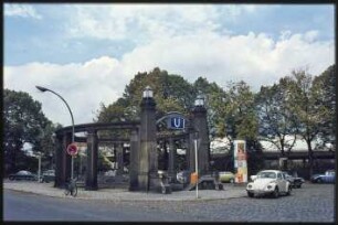Eingang U-Bahnhof Heidelberger Platz