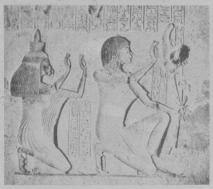 El-Amarna [Tell el-Amarna], Grab des Eje, betendes Ehepaar