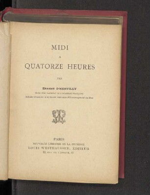 Midi à quatorze heures
