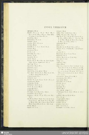Index Verborum